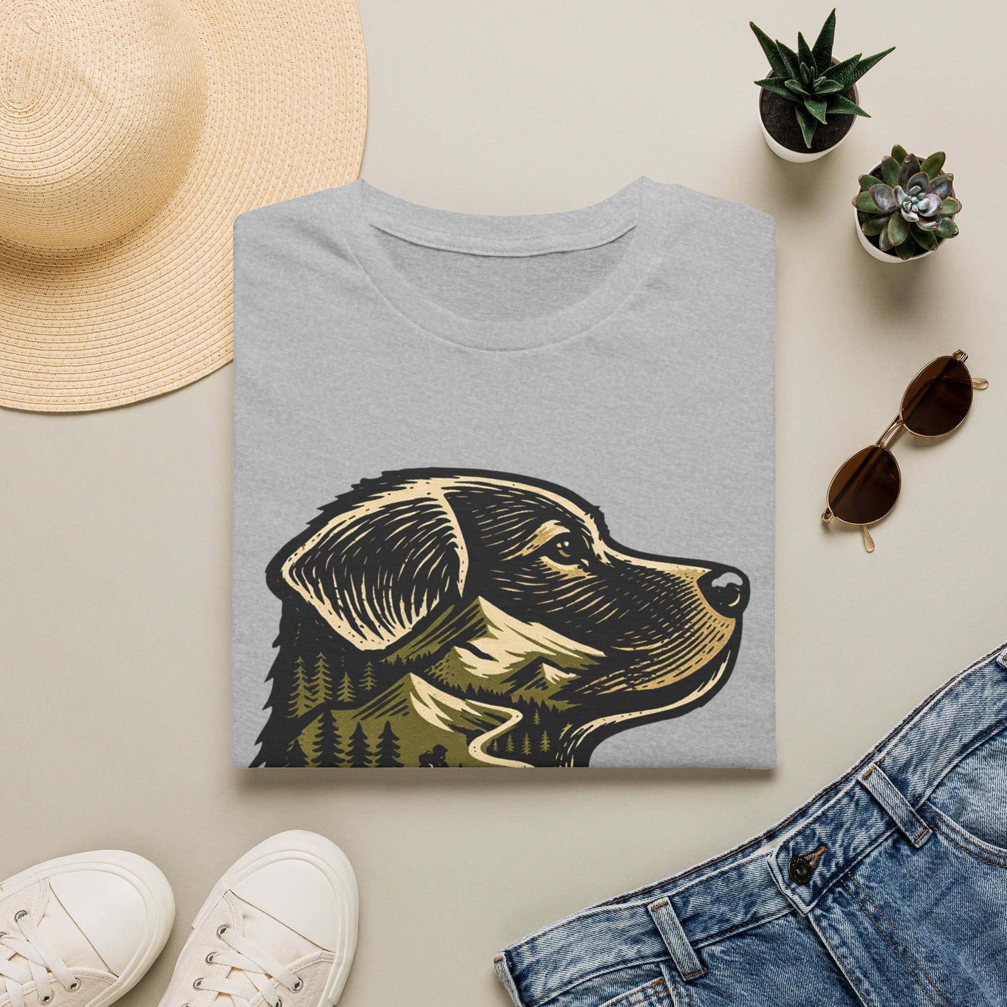 Mountain Trail Dog T-Shirt