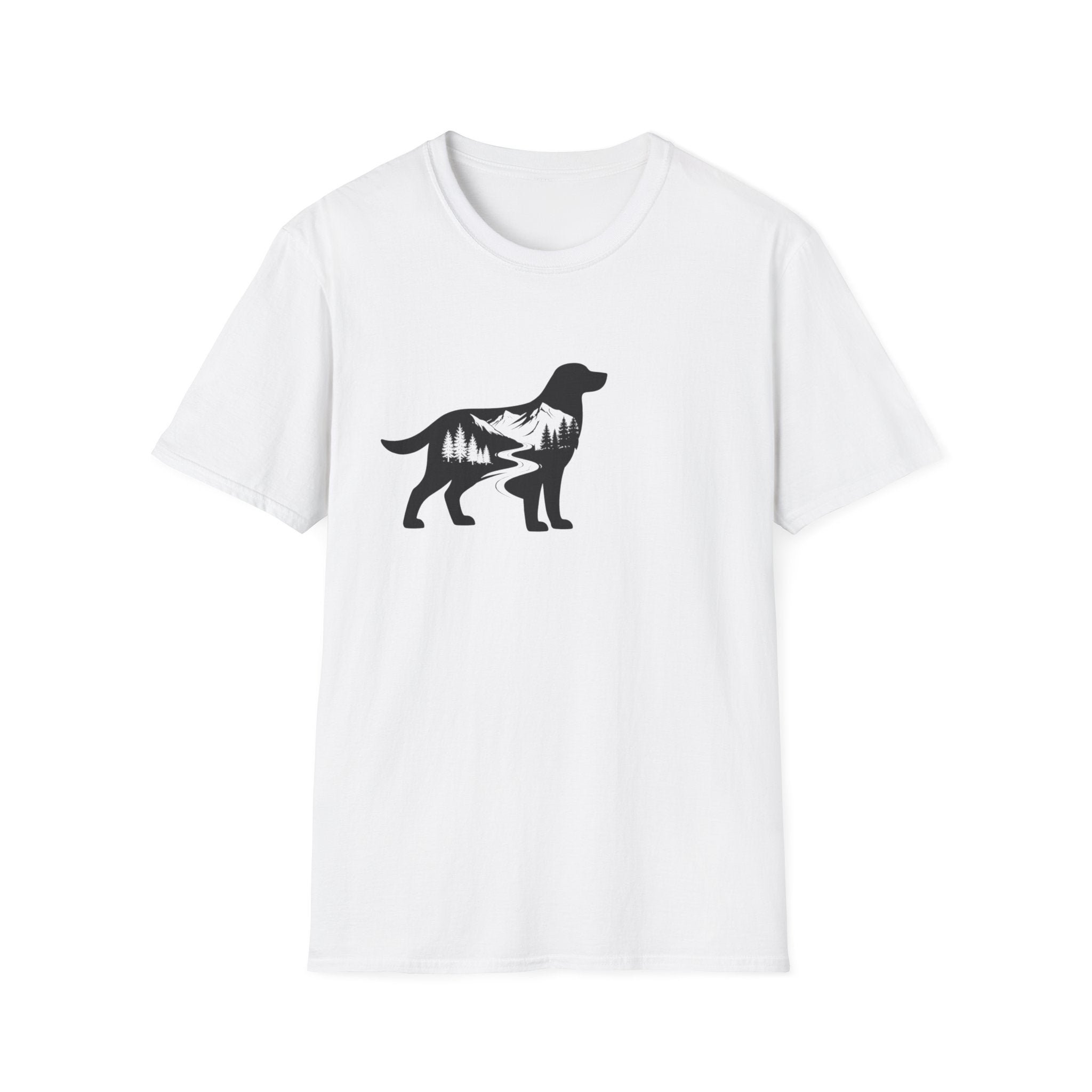 Dog Silhouette Foret T-Shirt