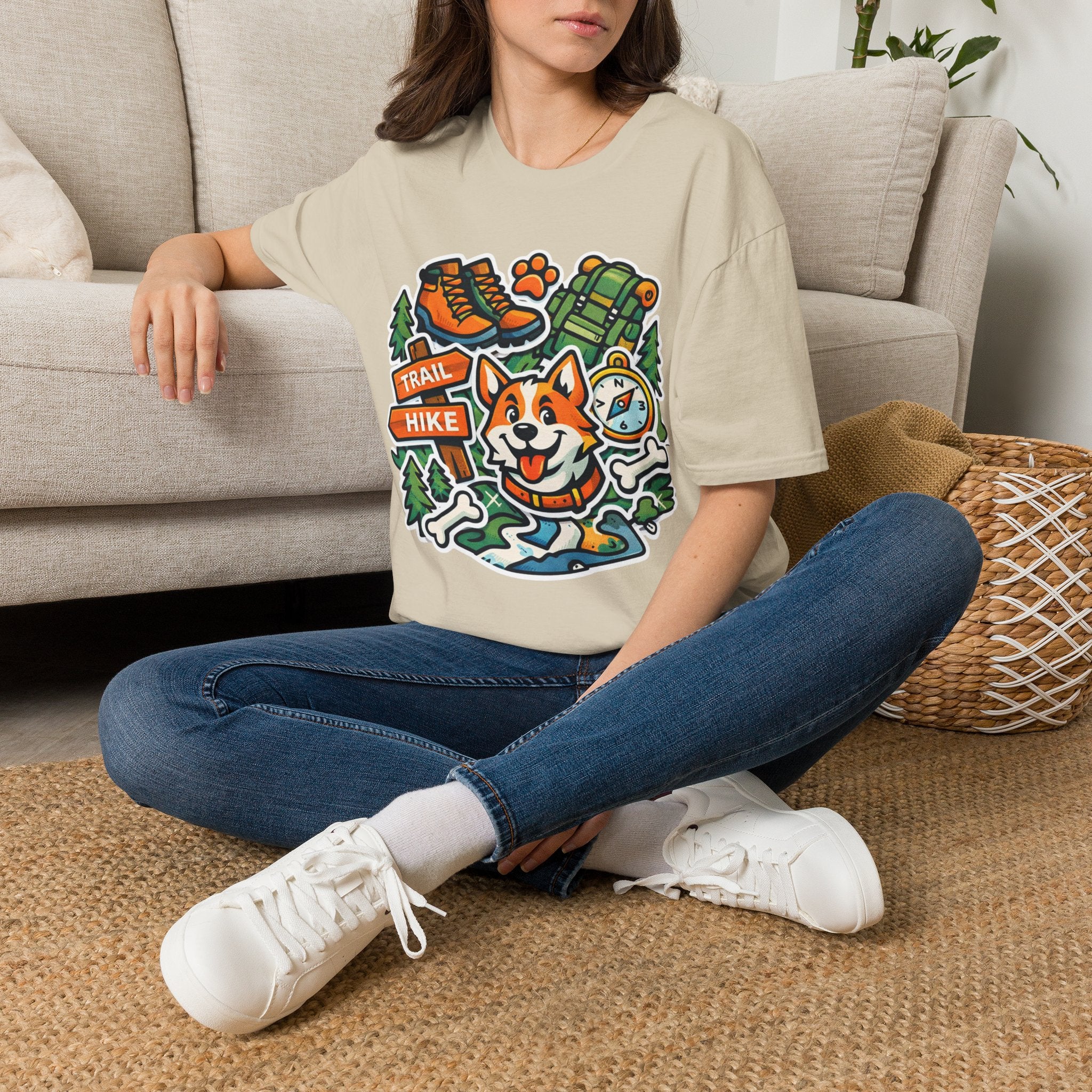 Trail Hike Dog T-Shirt