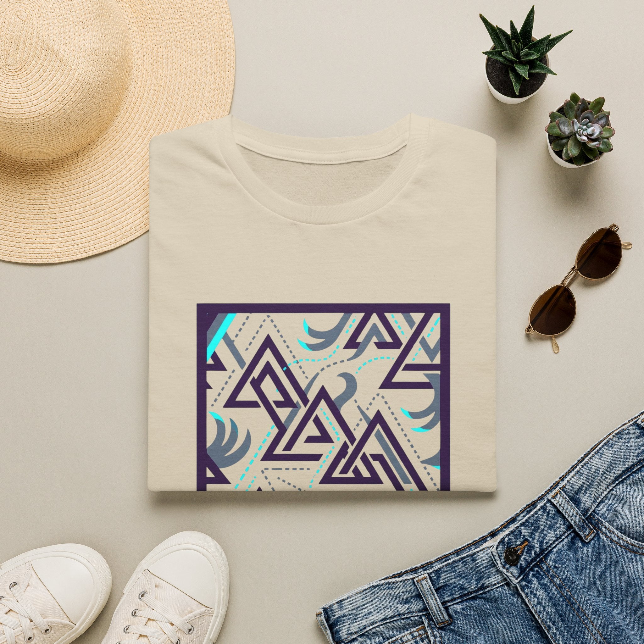 Movement Abstract T-Shirt