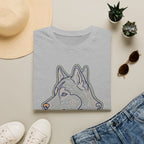 Topographic Dog Head T-Shirt
