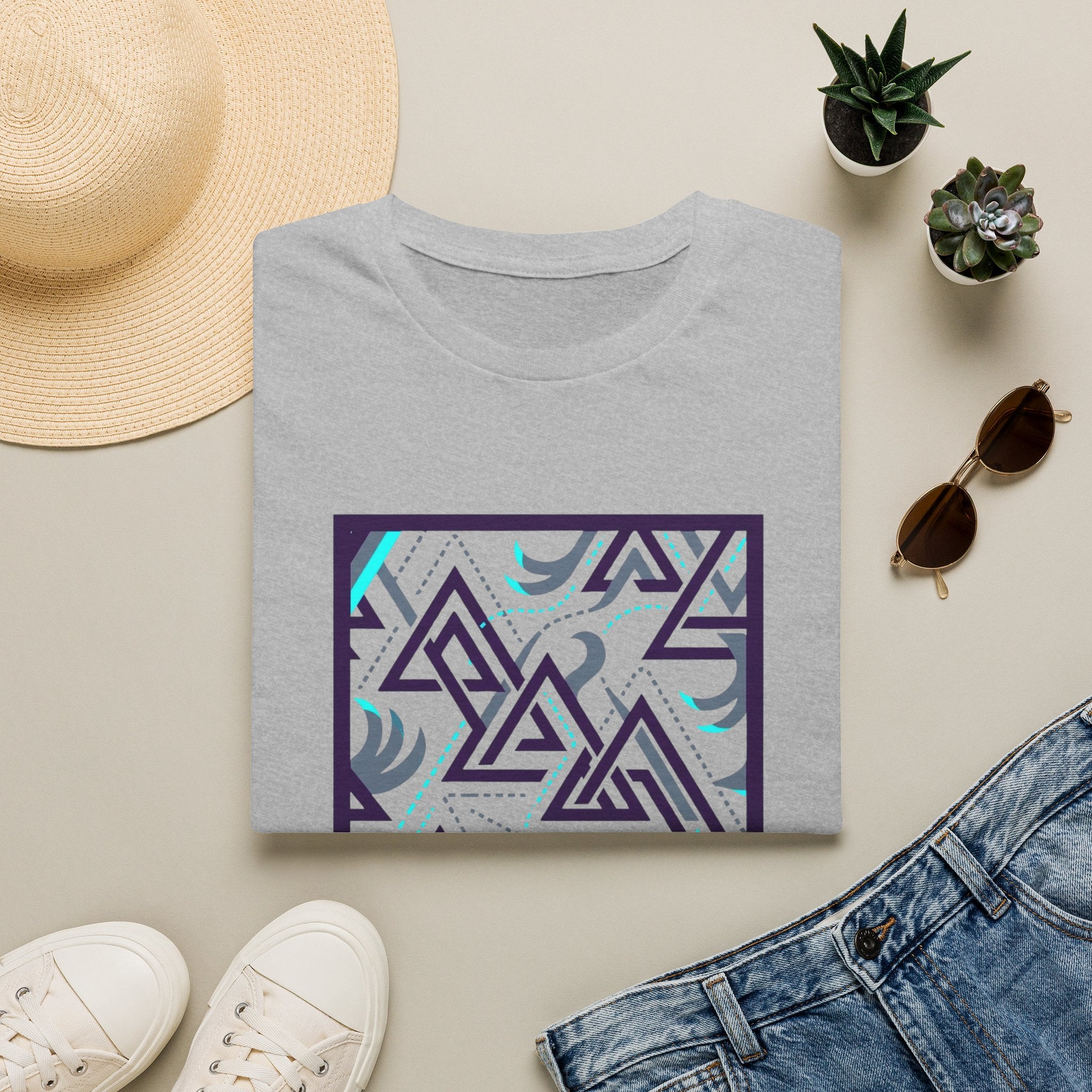 Movement Abstract T-Shirt