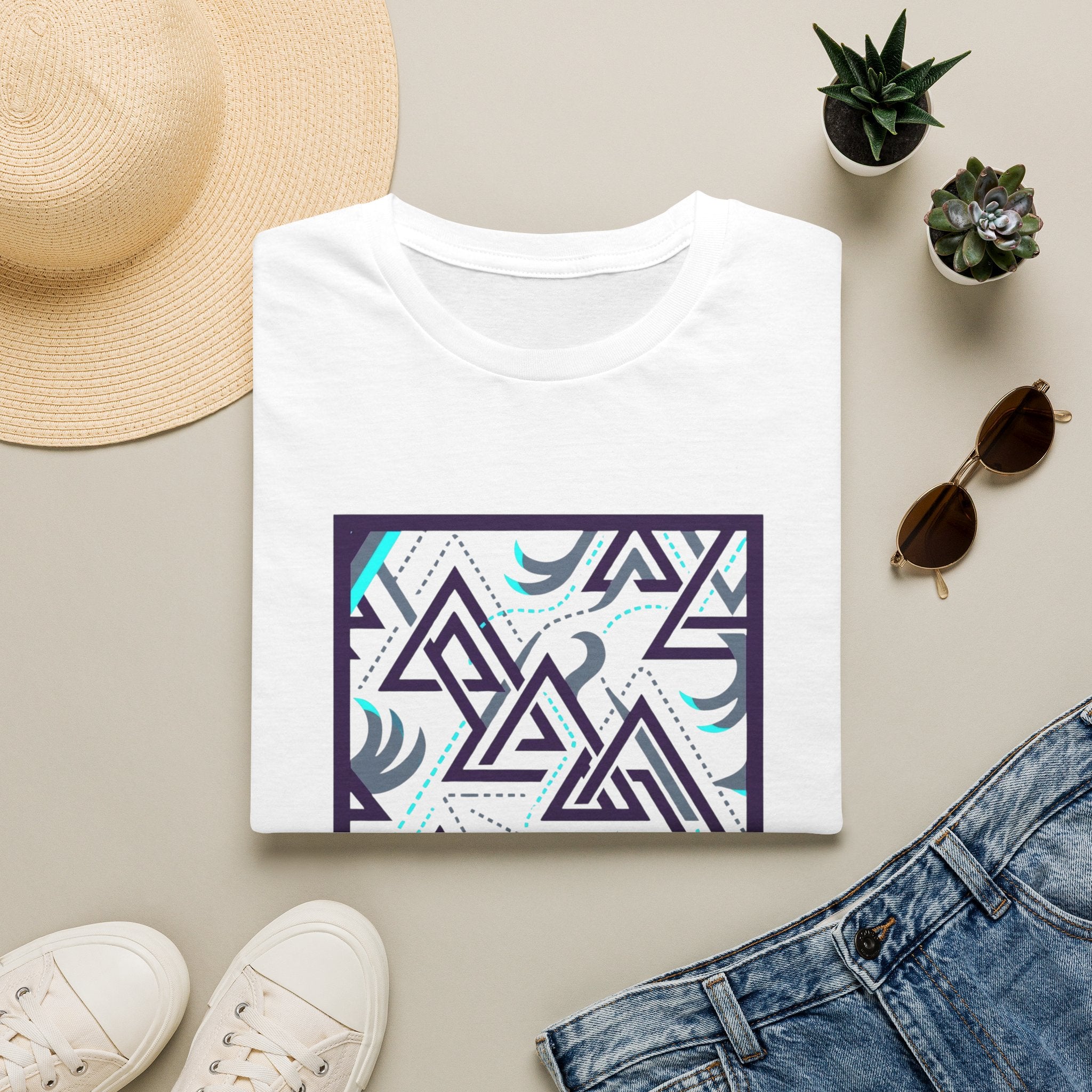 Movement Abstract T-Shirt