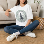 Moonlit Wreath Dog T-Shirt