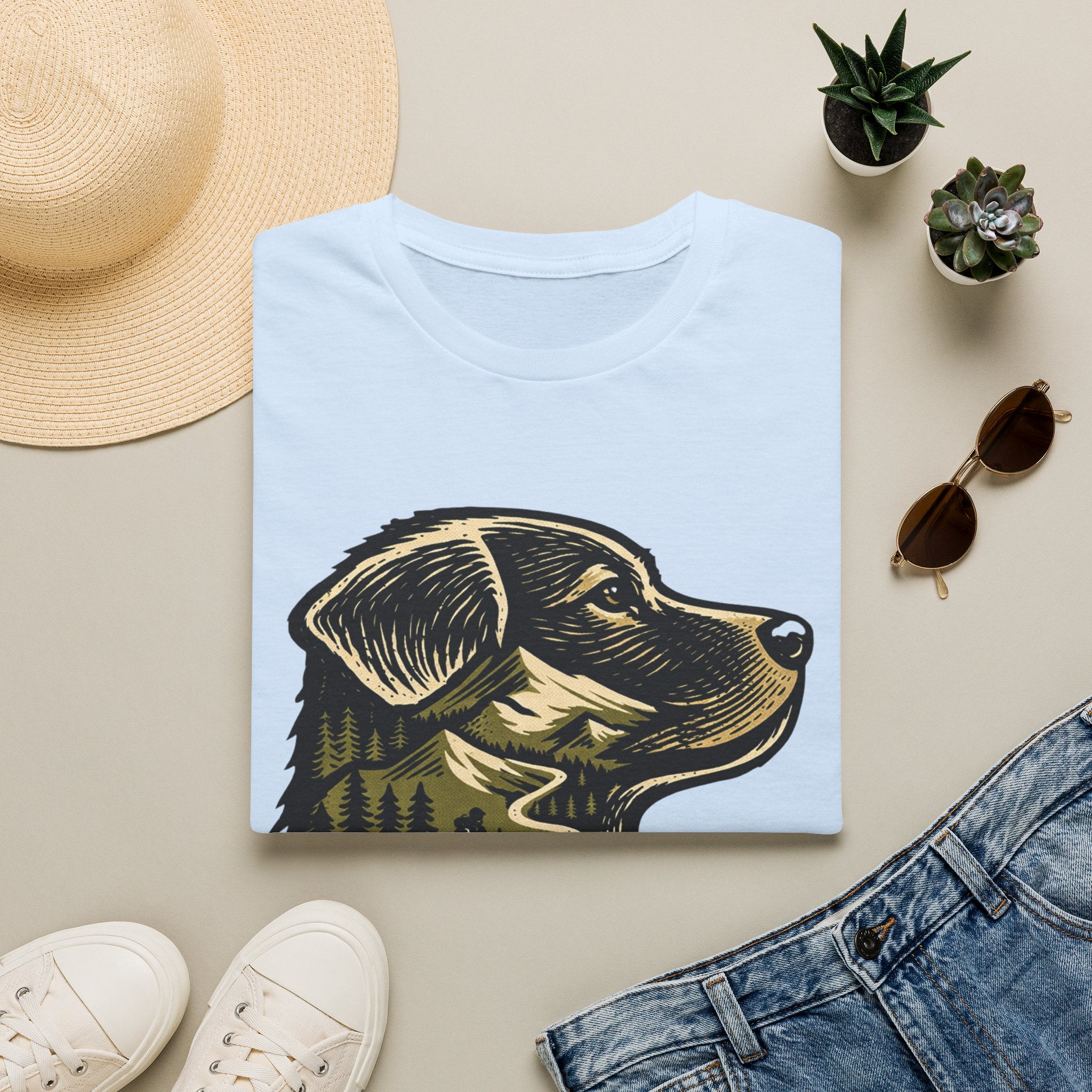 Mountain Trail Dog T-Shirt