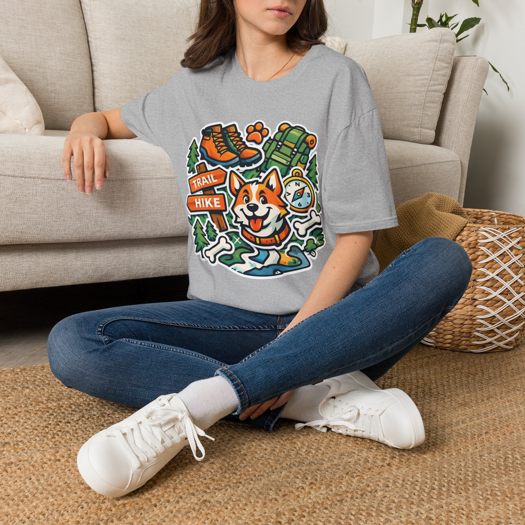 Trail Hike Dog T-Shirt