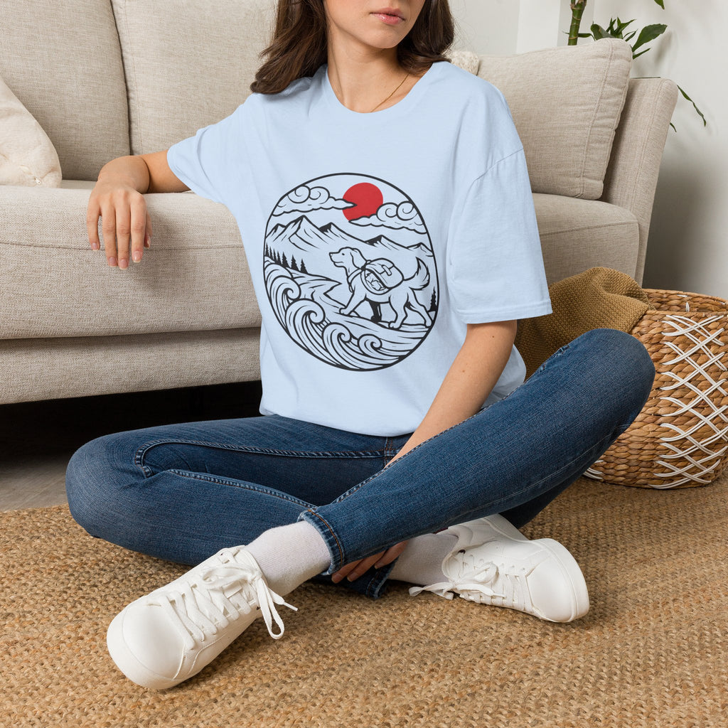 Moonlit Trail Dog T-Shirt