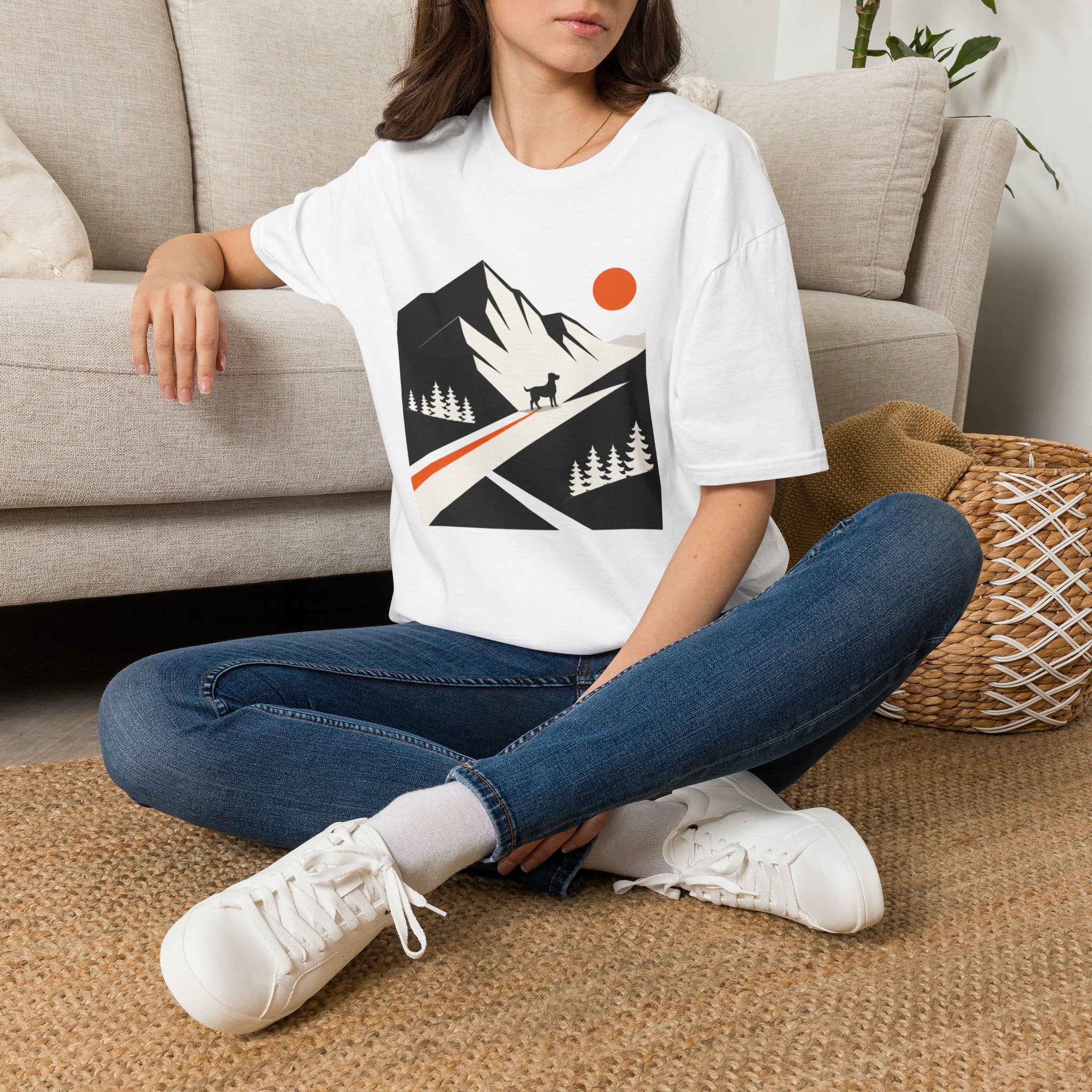 Alpine Path Dog T-Shirt