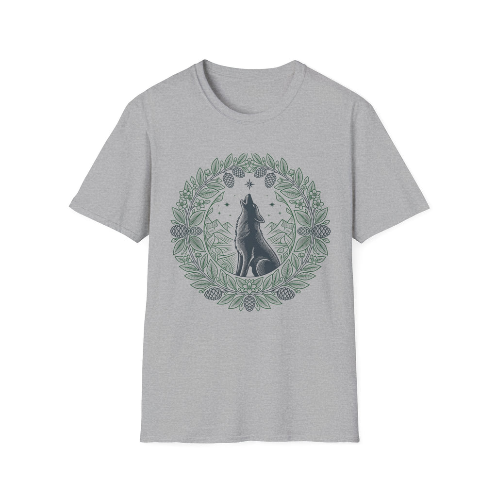 Moonlit Wreath Dog T-Shirt