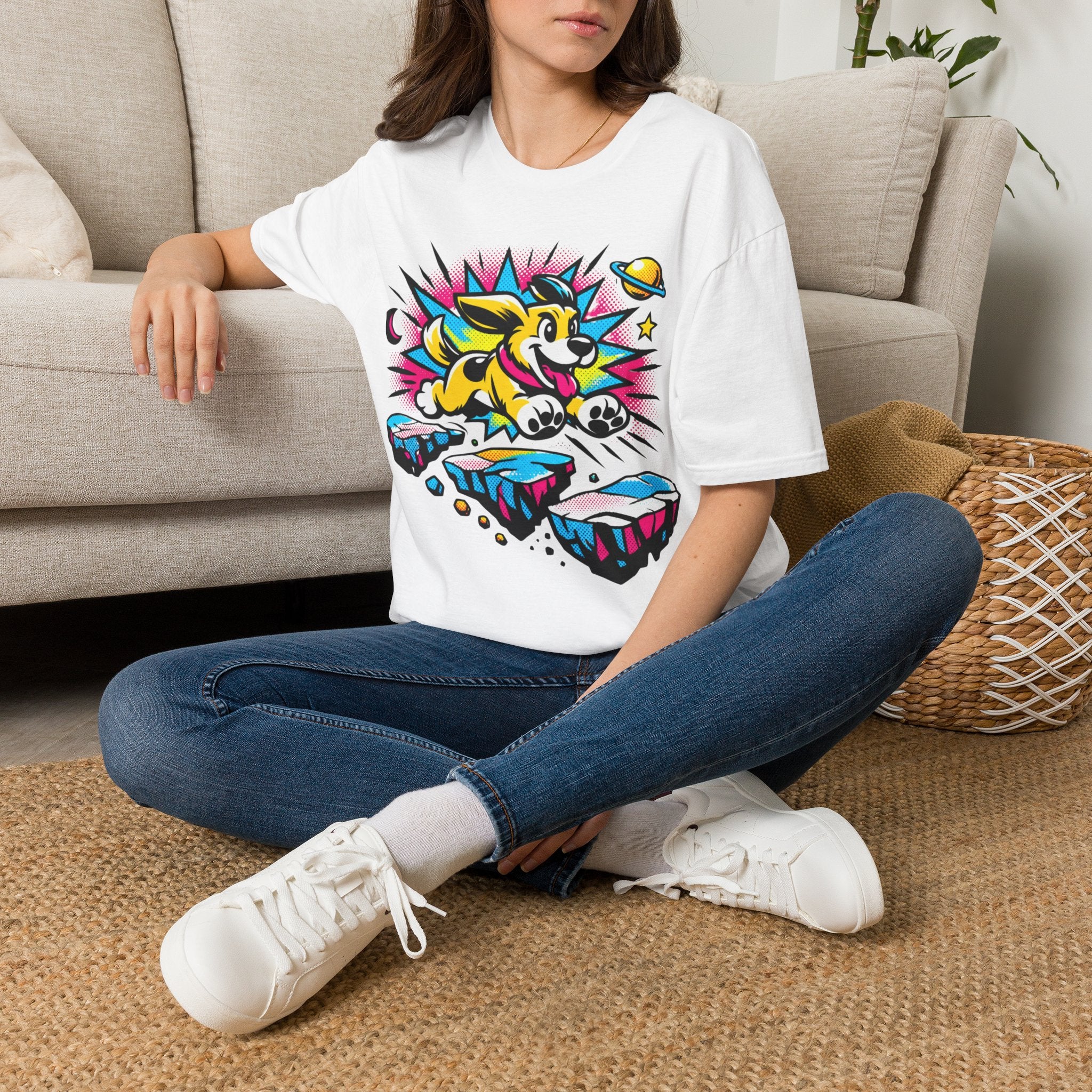 Cosmic Trail Dog T-Shirt