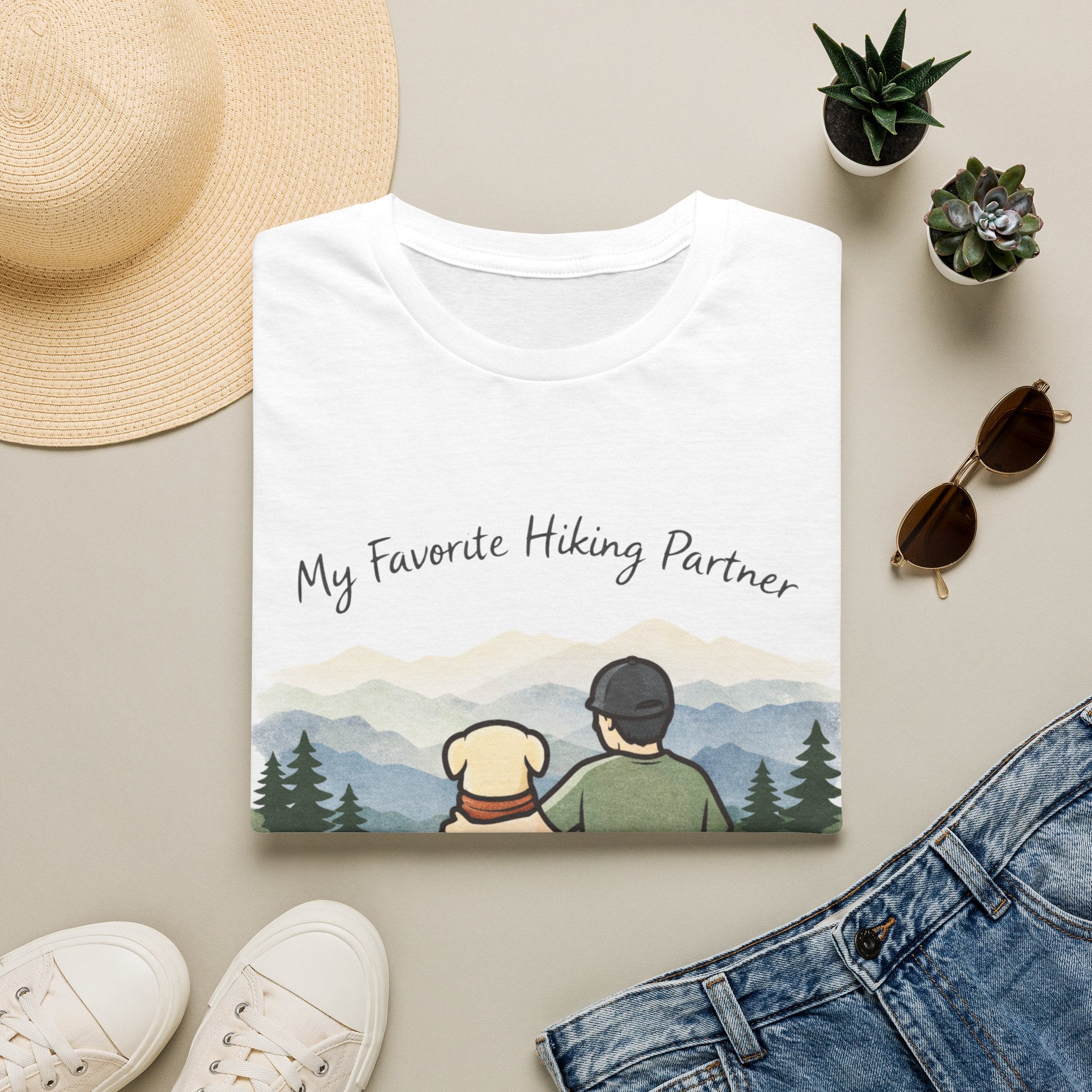 My Favorite HIking Partner T-Shirt