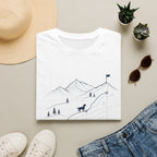 Topographical Trail Dog T-Shirt
