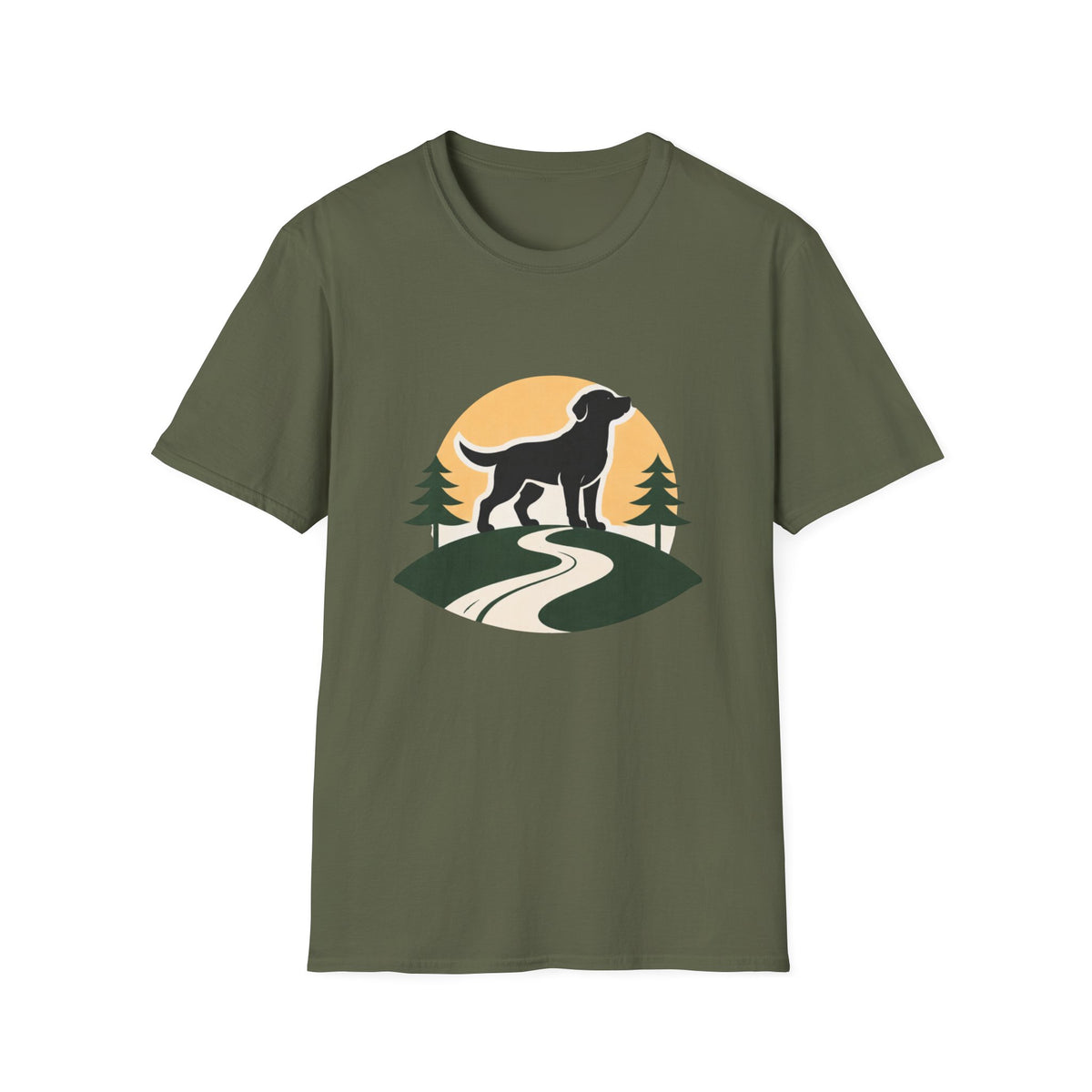 Trail Dog Sunset T-Shirt