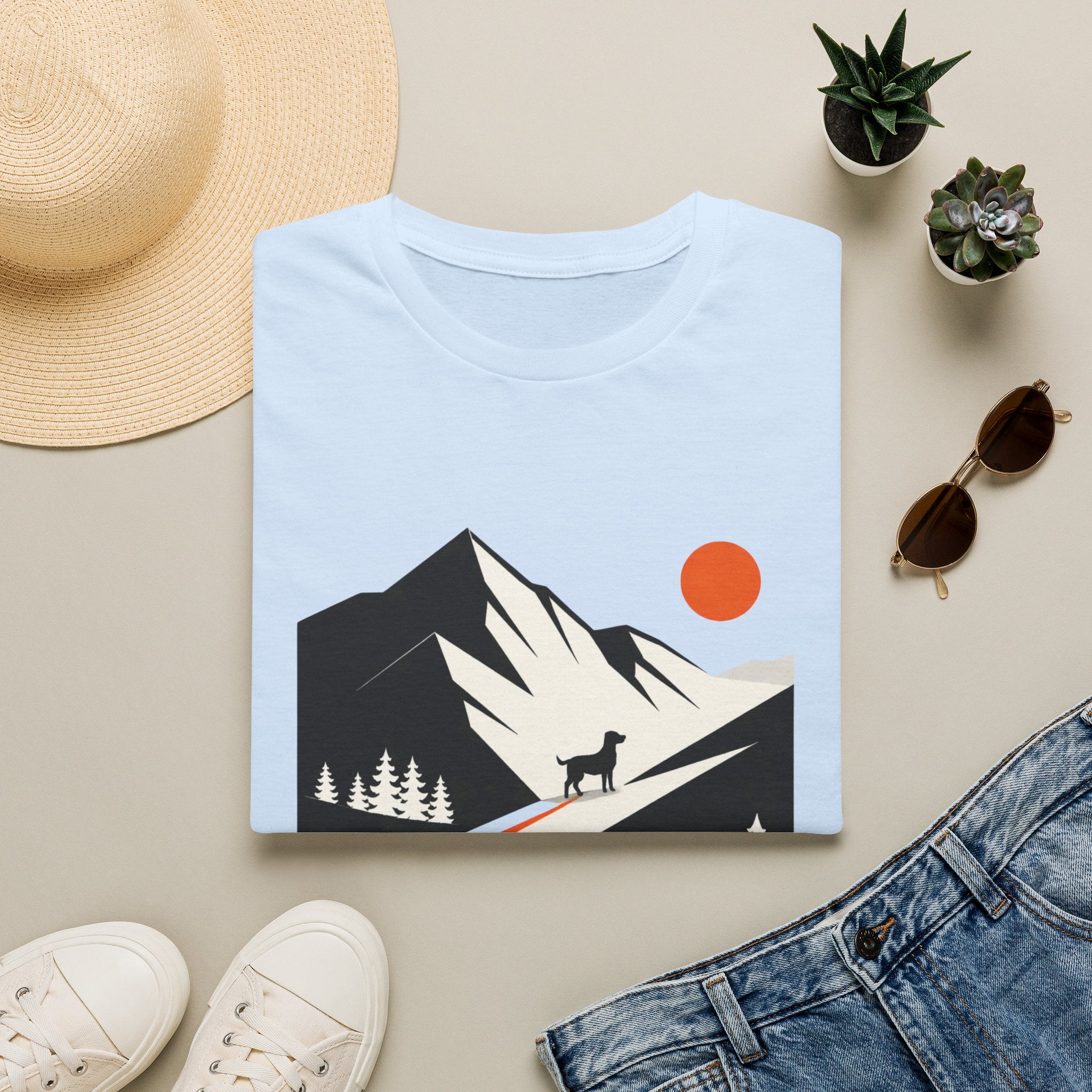 Mountain Road Dog T-Shirt