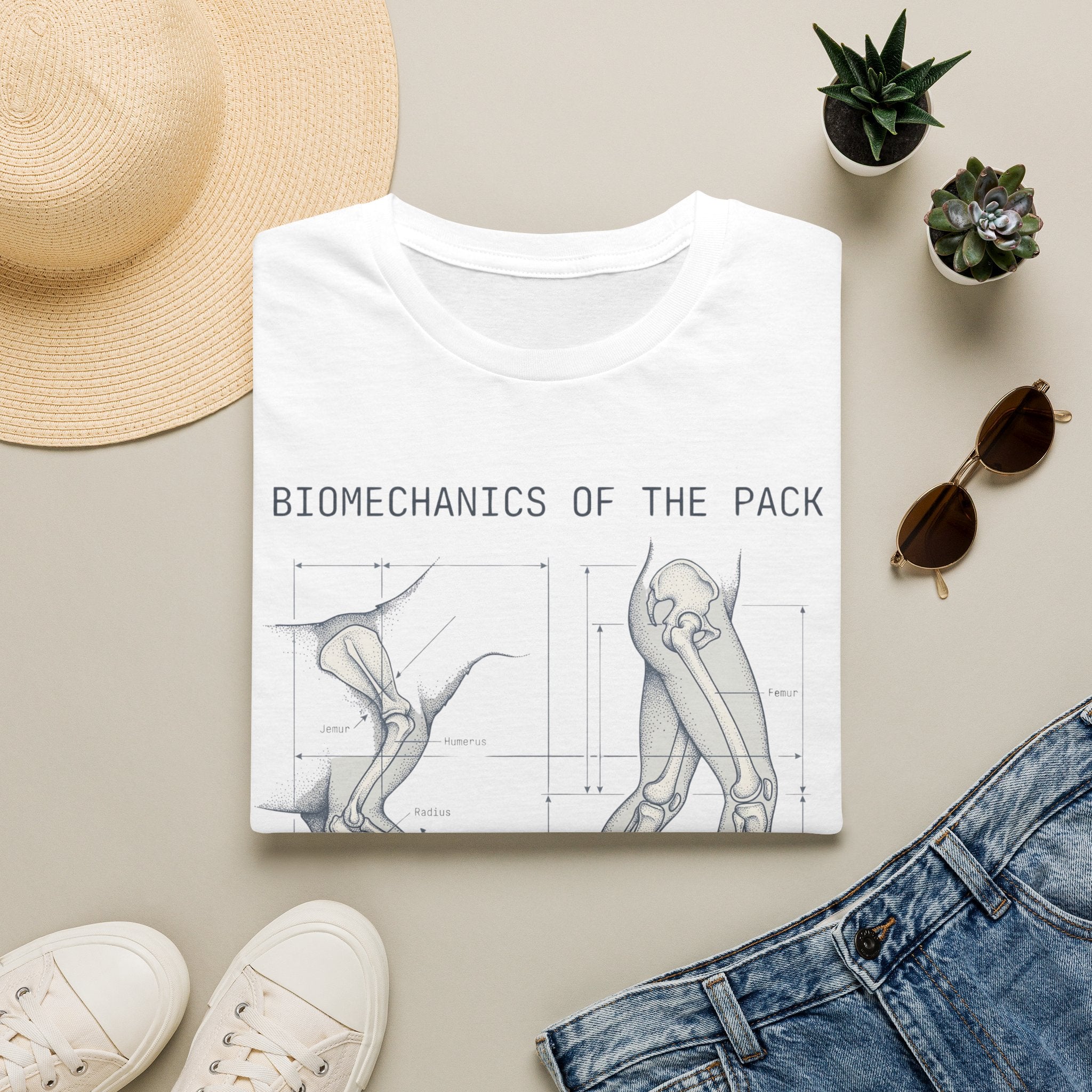 Biometrics of the Pack T-Shirt