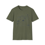 Topographical Trail Dog T-Shirt
