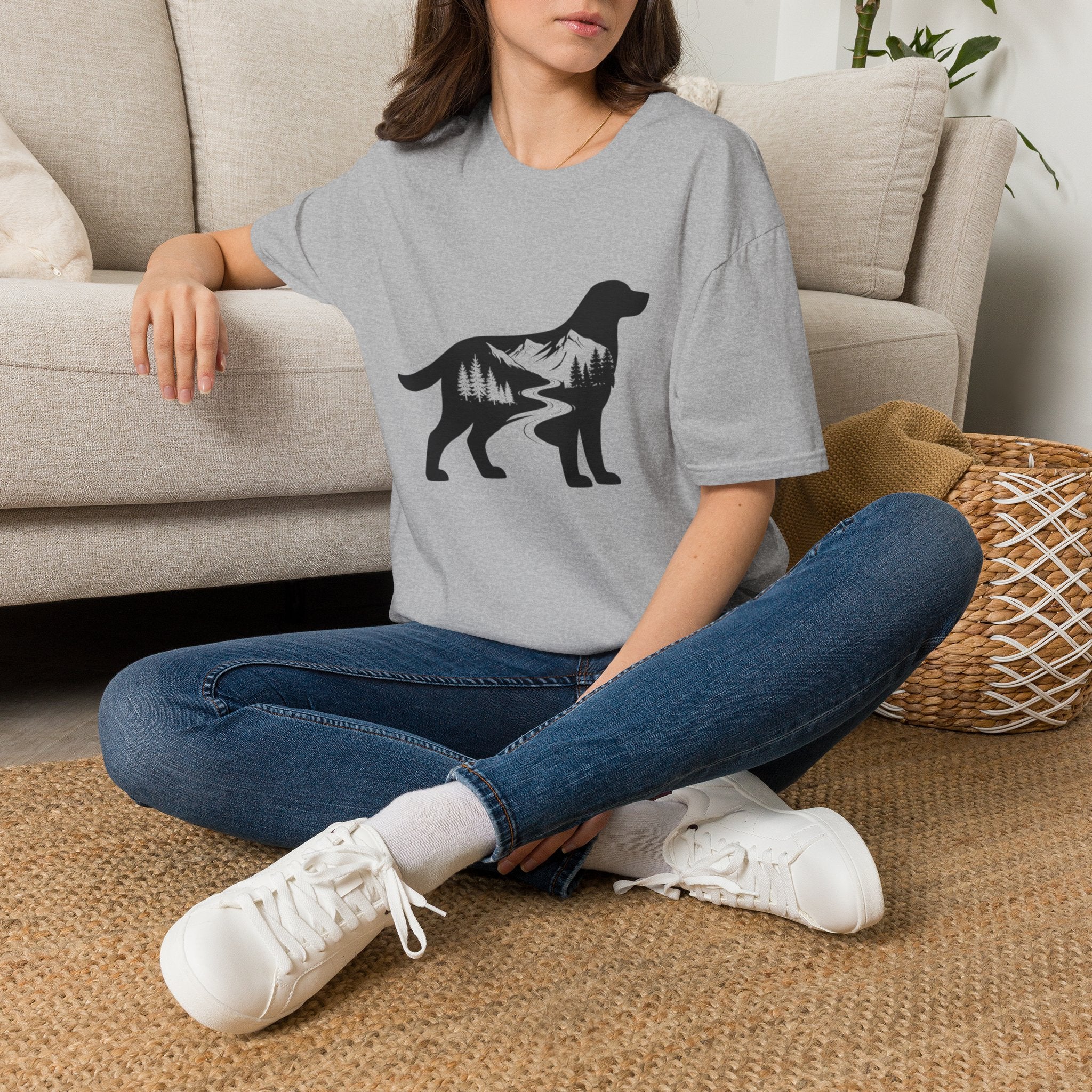 Mountain Trail Dog T-Shirt