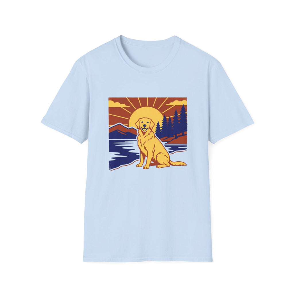 Sunset Mountain Retriever T-Shirt