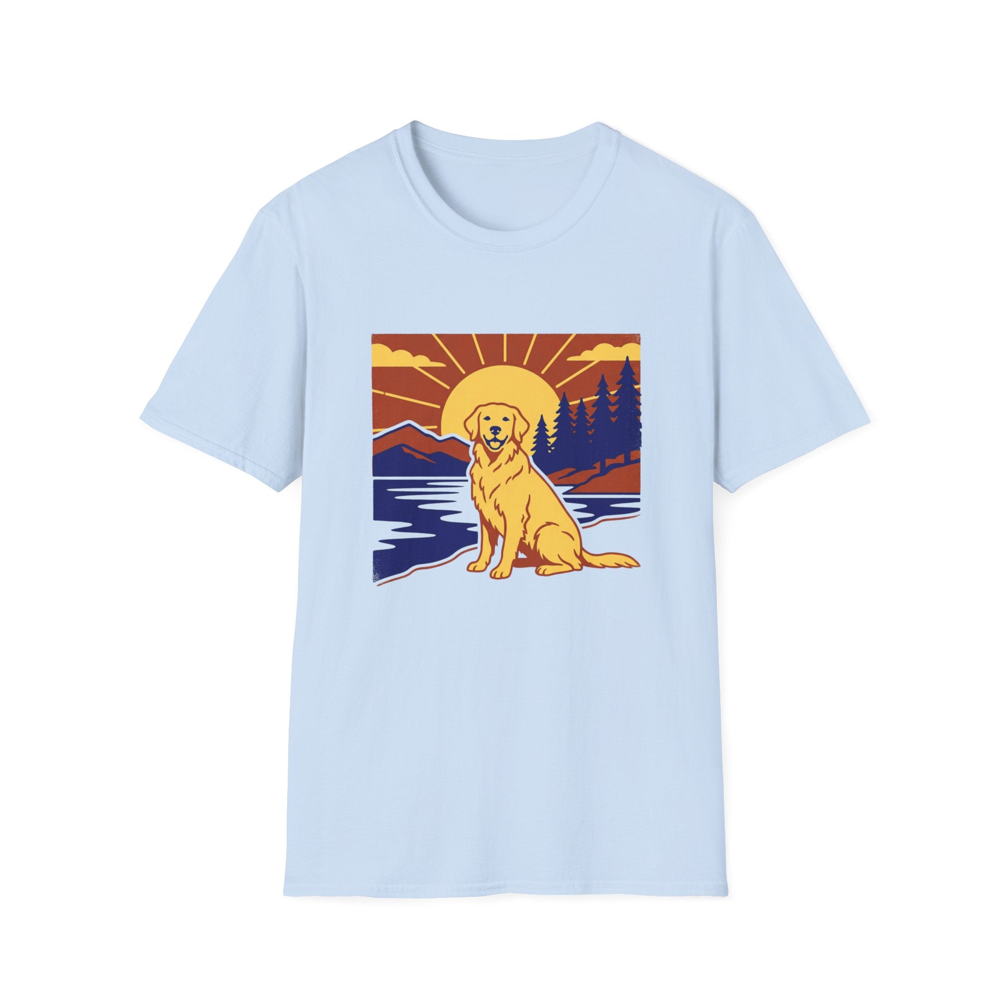 Sunset Mountain Retriever T-Shirt