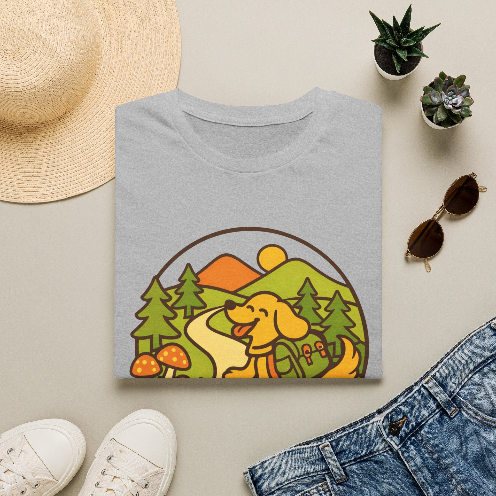 Happy Trail Dog T-Shirt