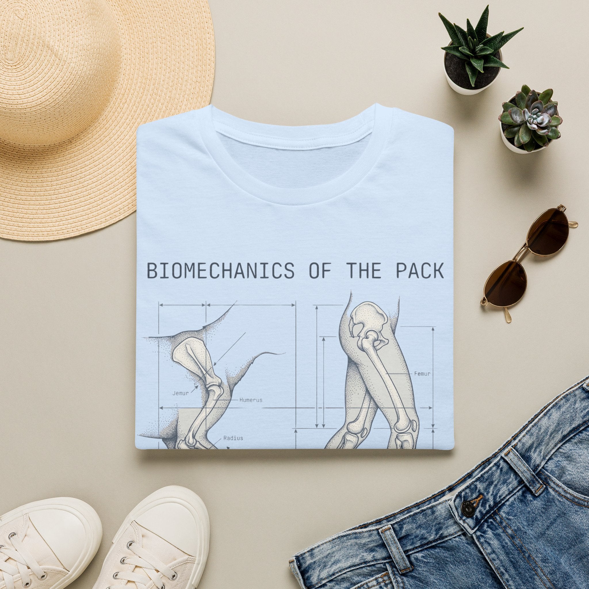 Biometrics of the Pack T-Shirt