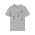 Topographical Trail Dog T-Shirt