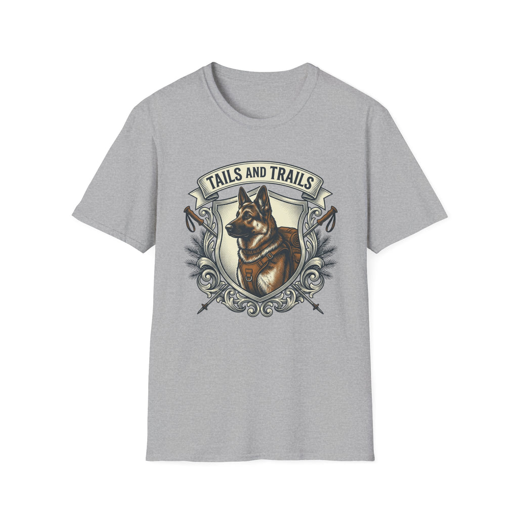 Tails and Trails Heraldic T-Shirt