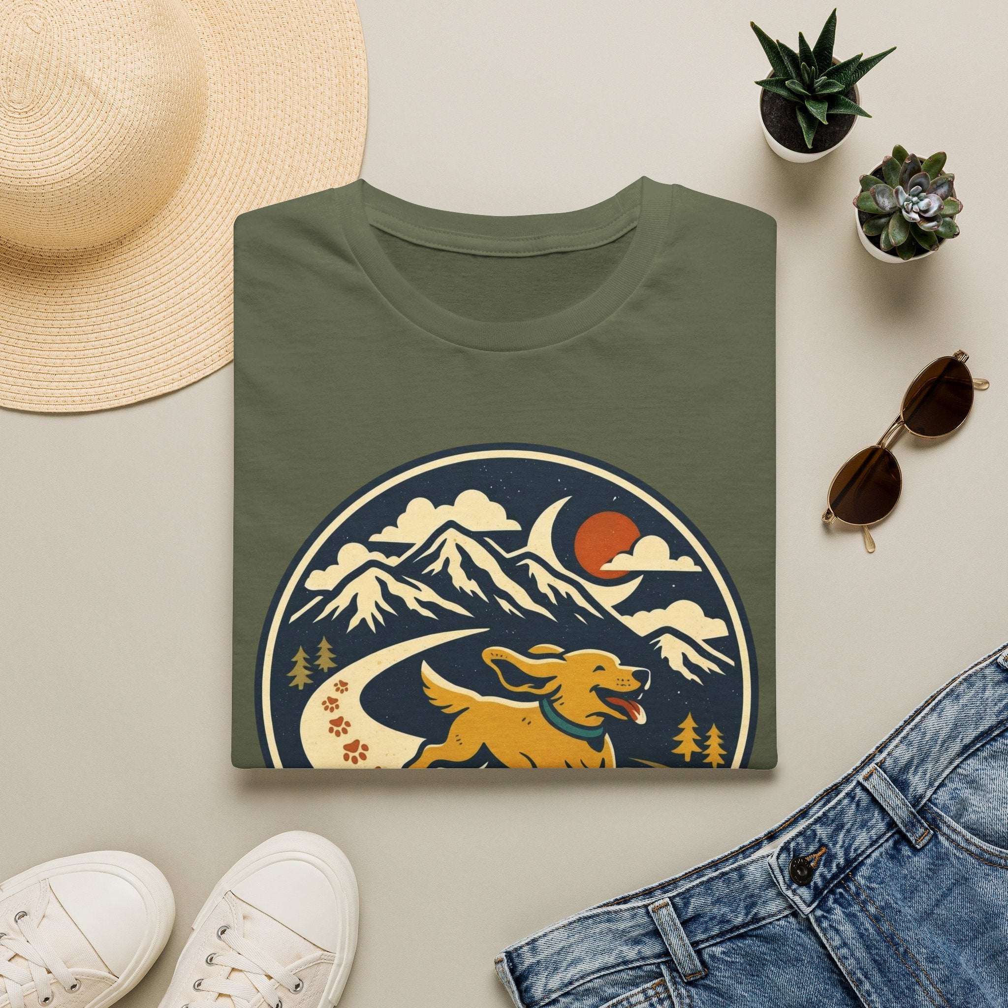 Mountain Run Dog T-Shirt