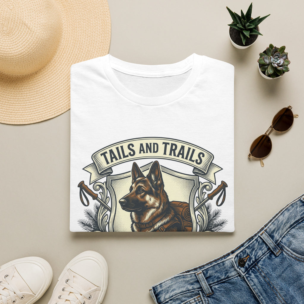 Tails and Trails Heraldic T-Shirt