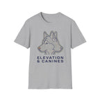Topographic Dog Head T-Shirt