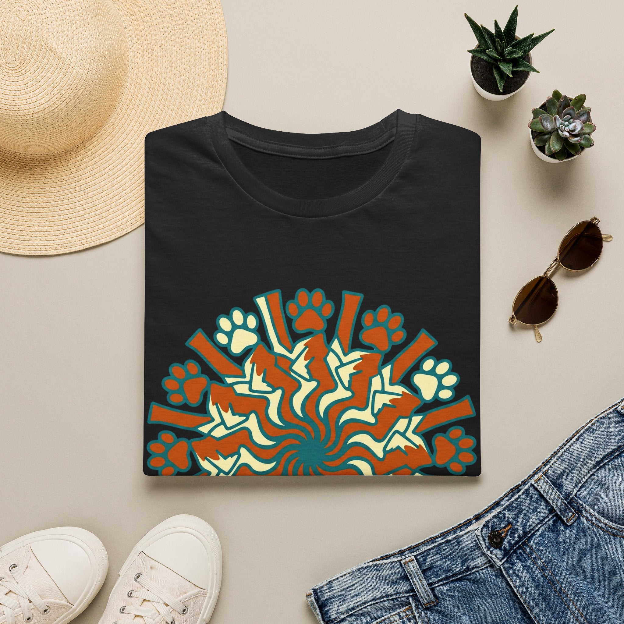 Paw Print Burst T-Shirt