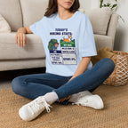 Hiking Stats Dog T-Shirt