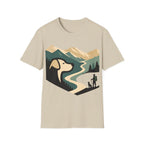 Minimalistic Dog Man Trail