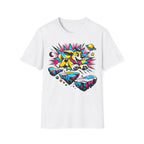 Neon Adventure Dog T-Shirt