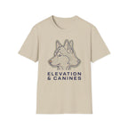 Topographic Dog Head T-Shirt
