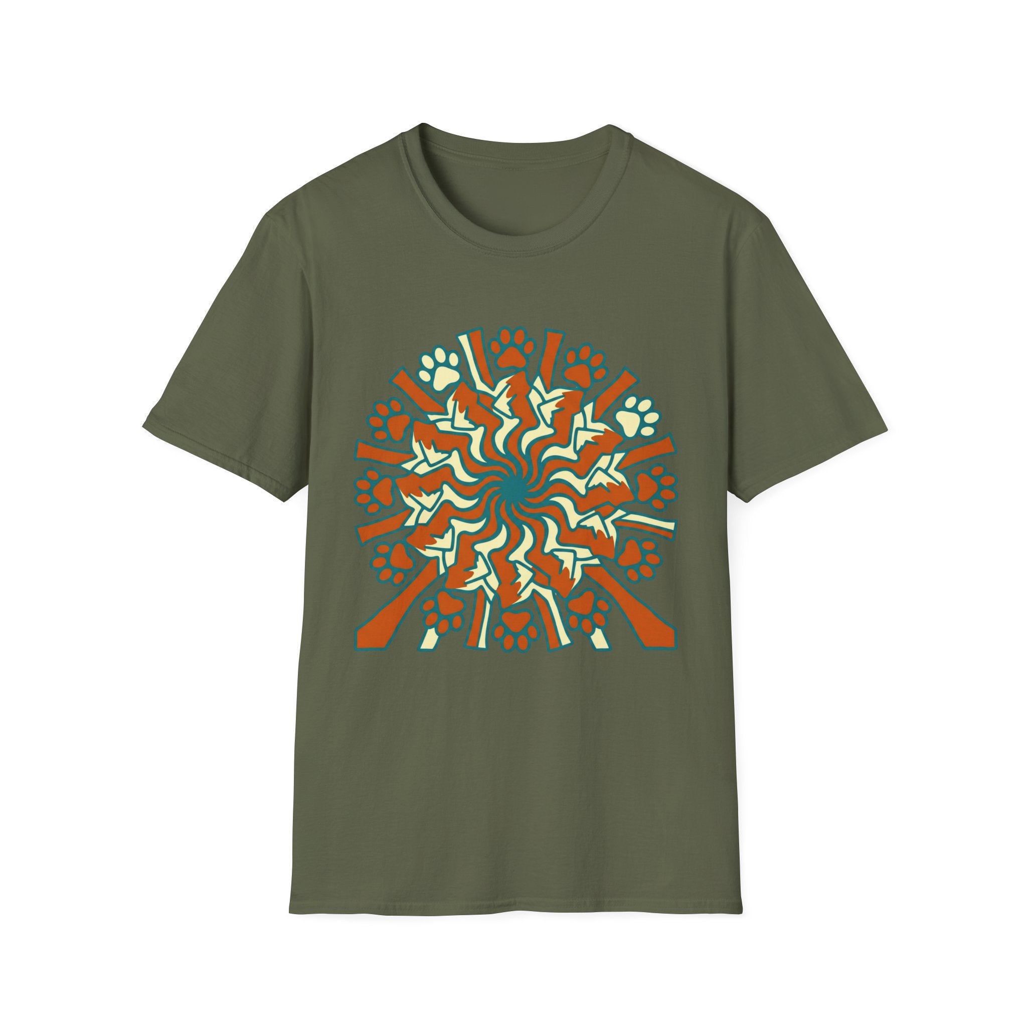 Paw Print Burst T-Shirt