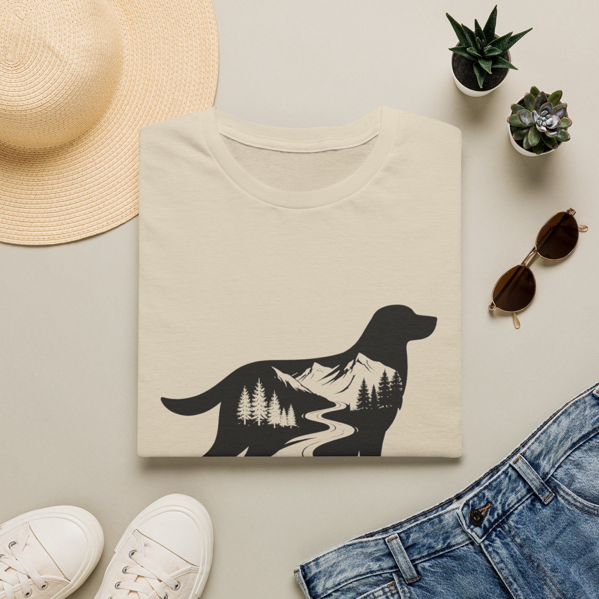 Mountain Trail Dog T-Shirt