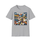 Geometric Mountain Dog T-Shirt