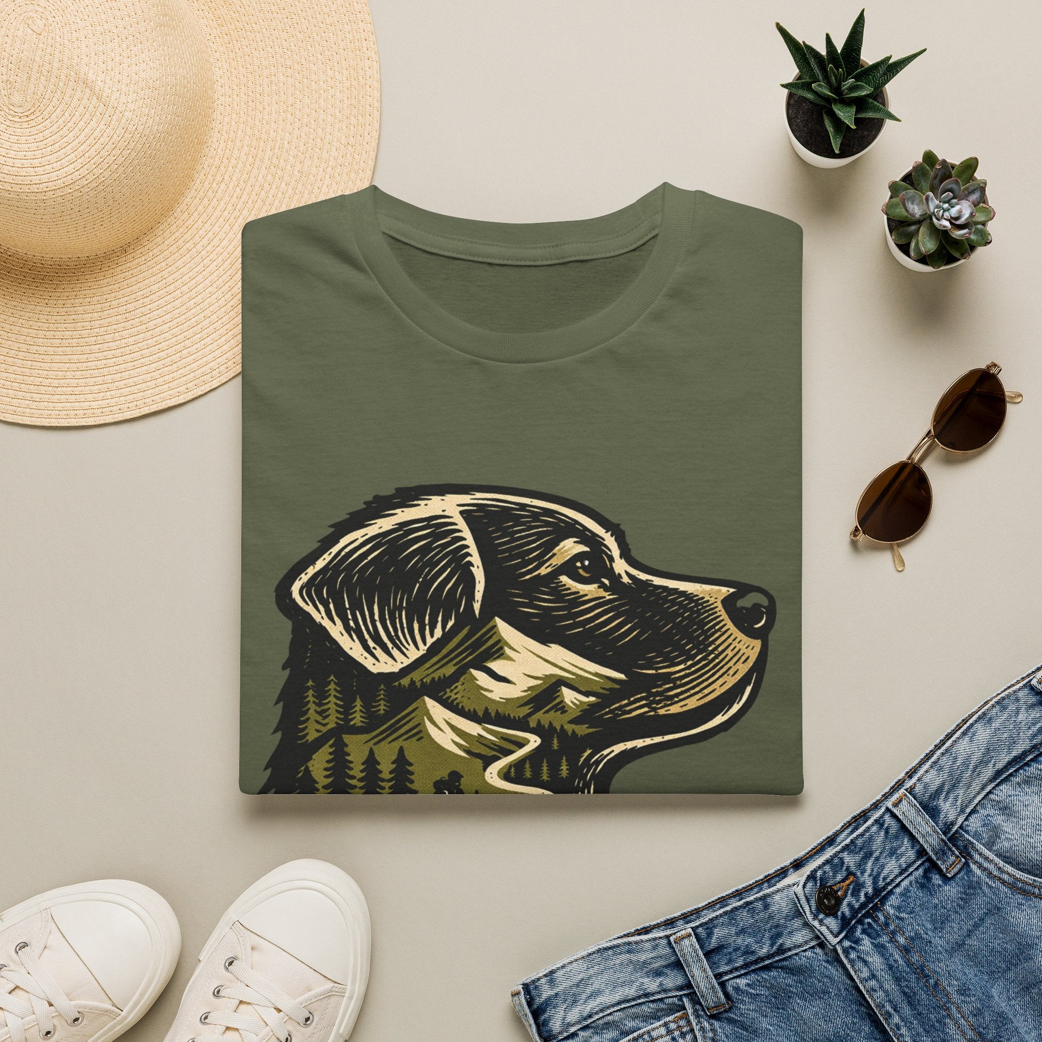 Mountain Trail Dog T-Shirt
