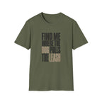 Dog Pulls The Leash T-Shirt