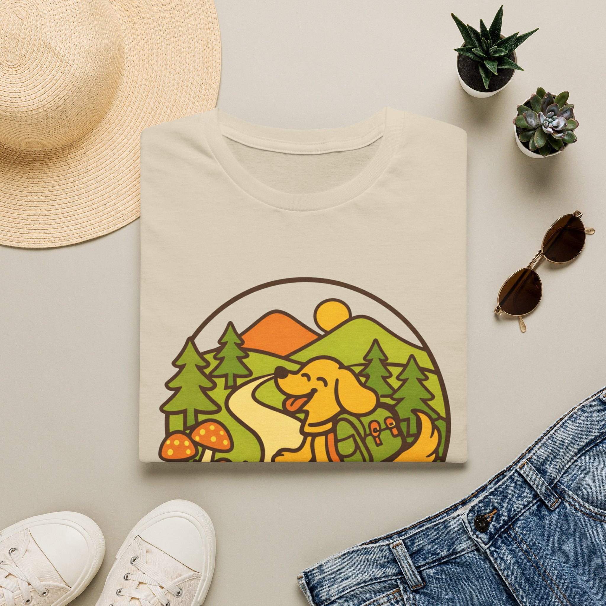Happy Trail Dog T-Shirt