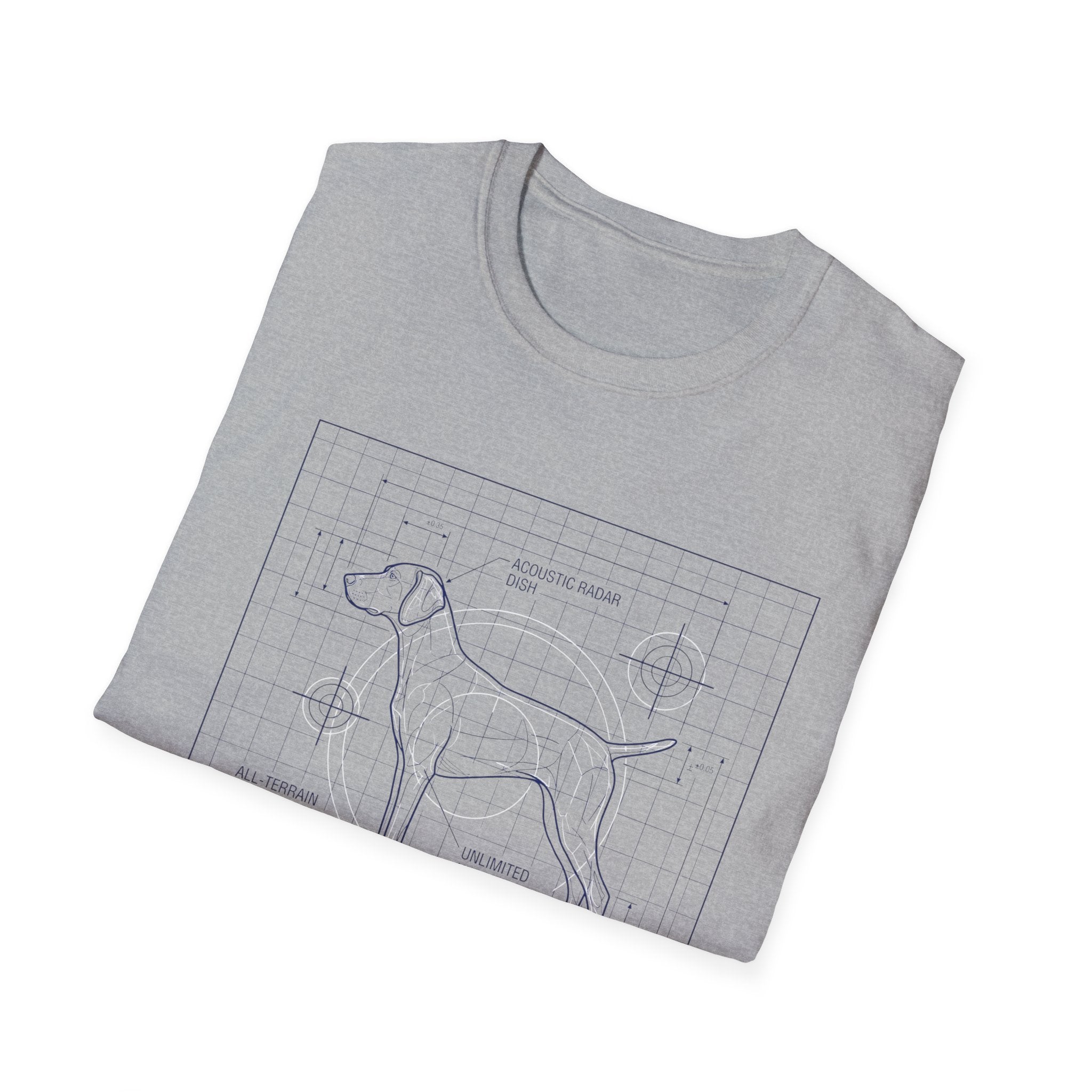 Canine Trail Unit BlueprintT-Shirt