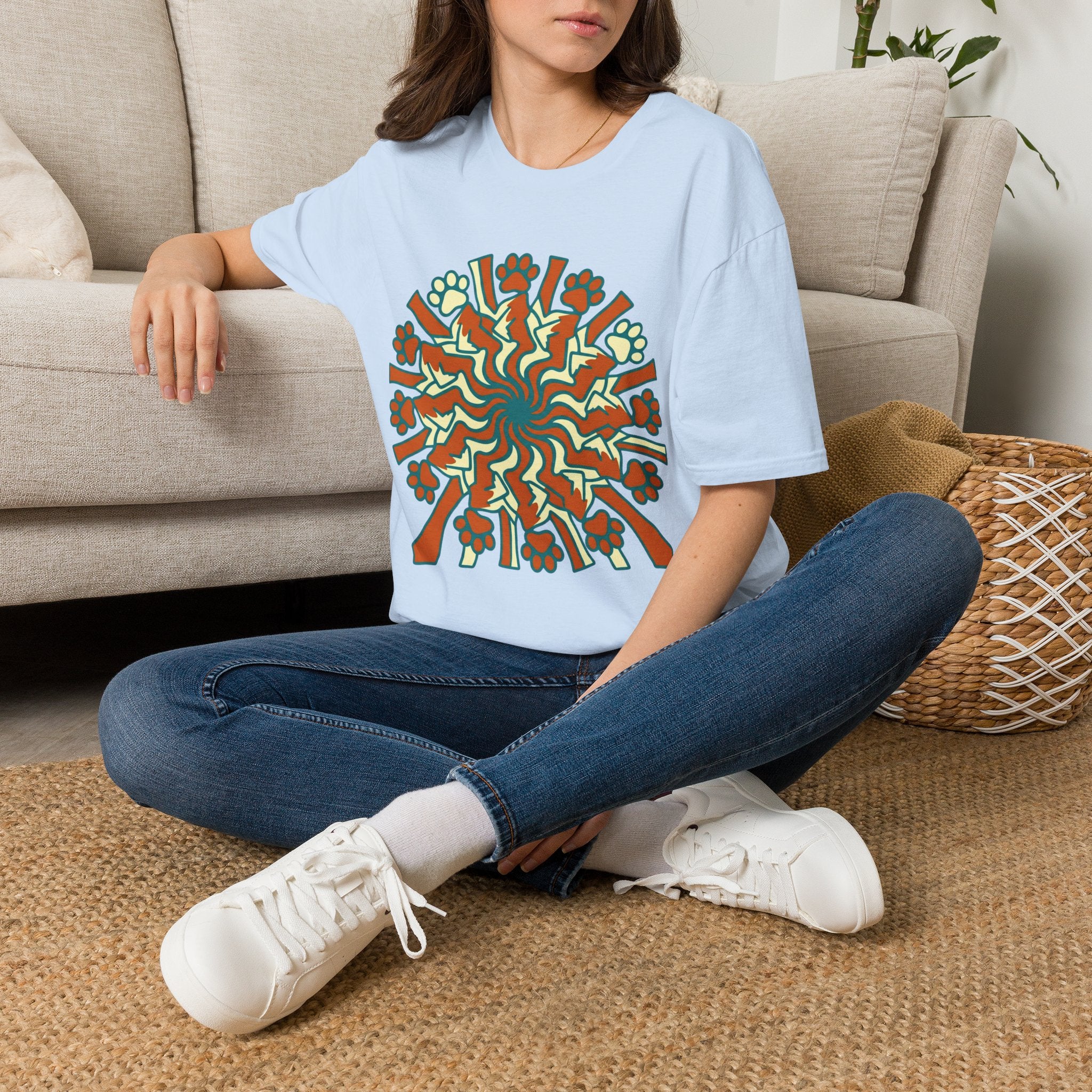 Paw Print Burst T-Shirt
