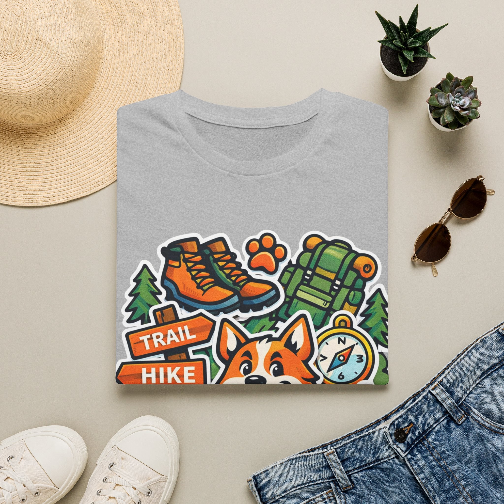 Trail Hike Dog T-Shirt