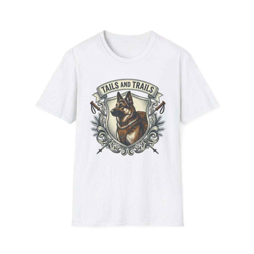 Tails and Trails Heraldic T-Shirt