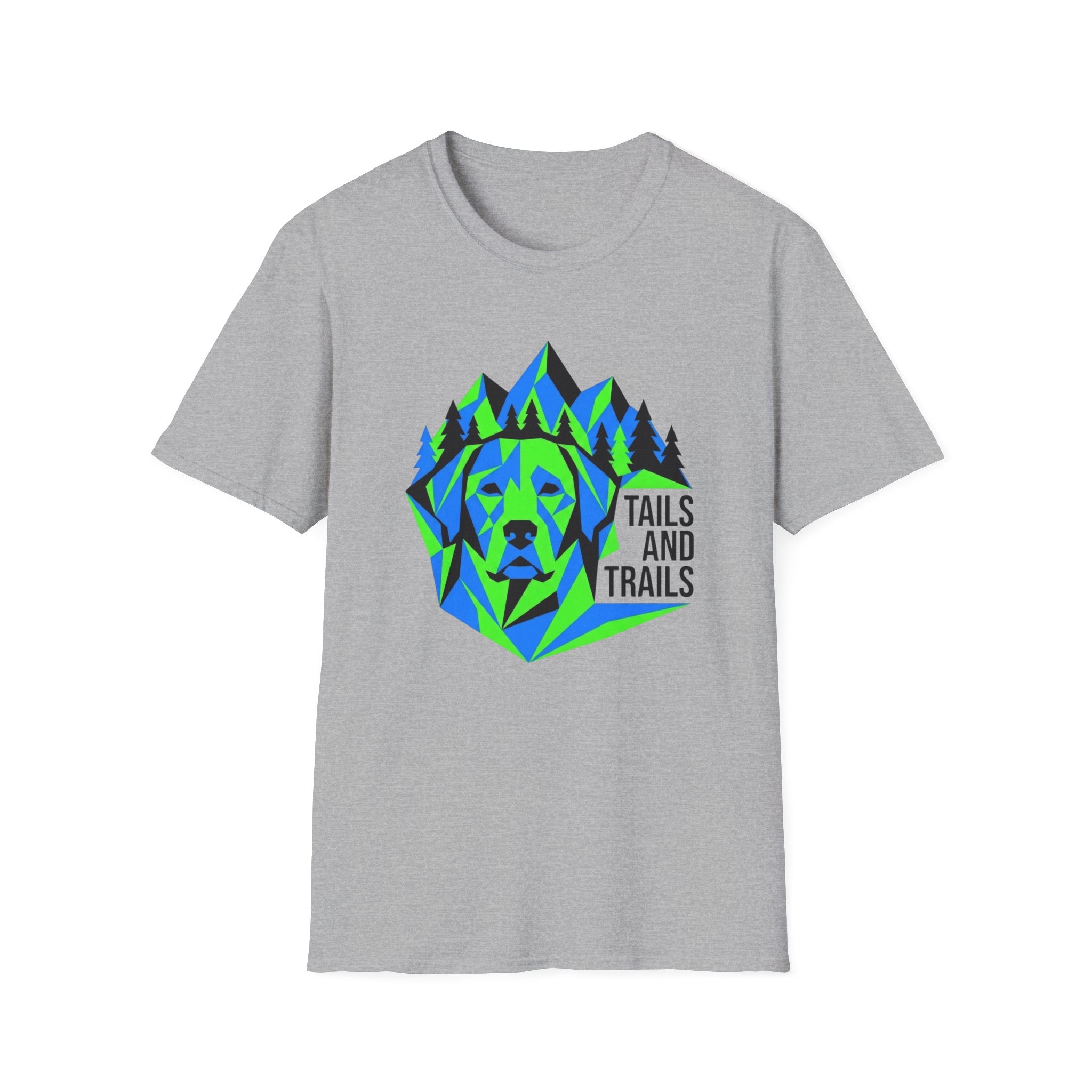 Abstract Geometric Dog T-Shirt