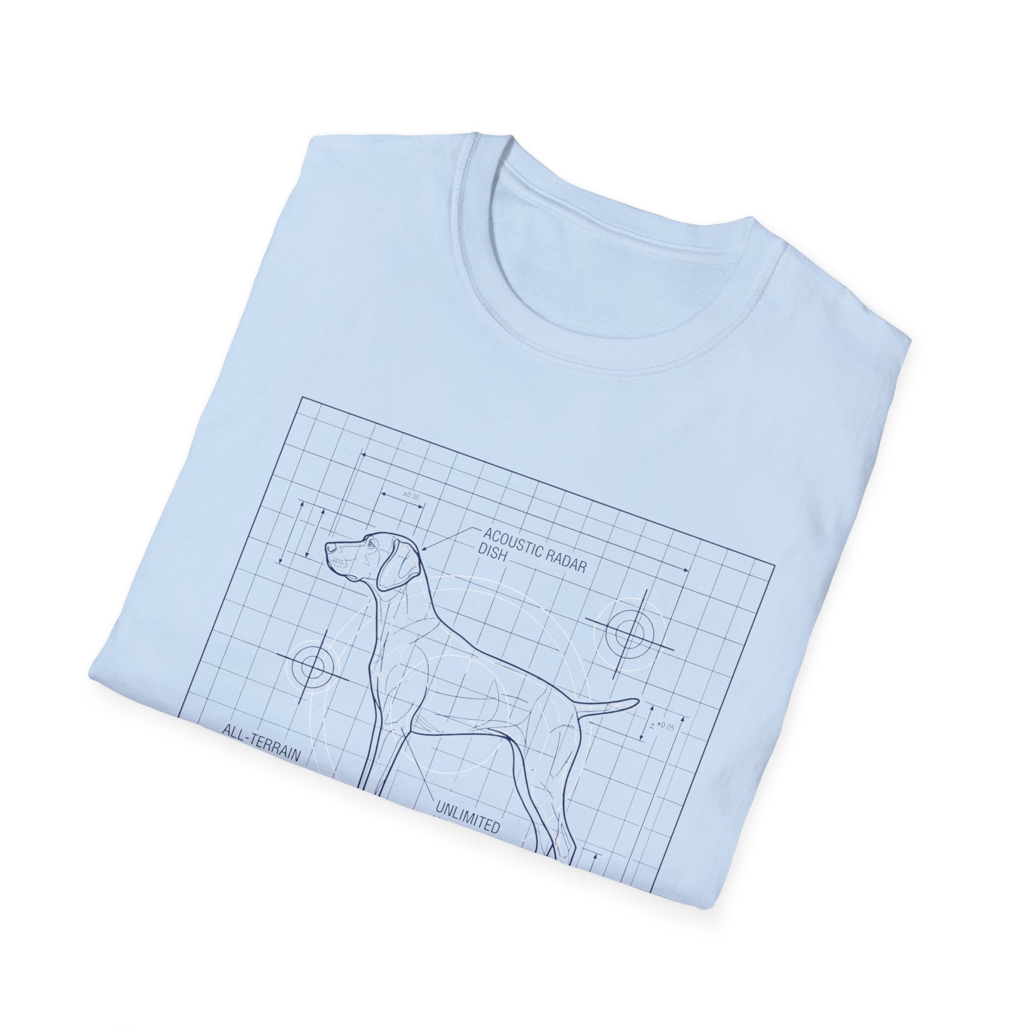 Canine Trail Unit BlueprintT-Shirt