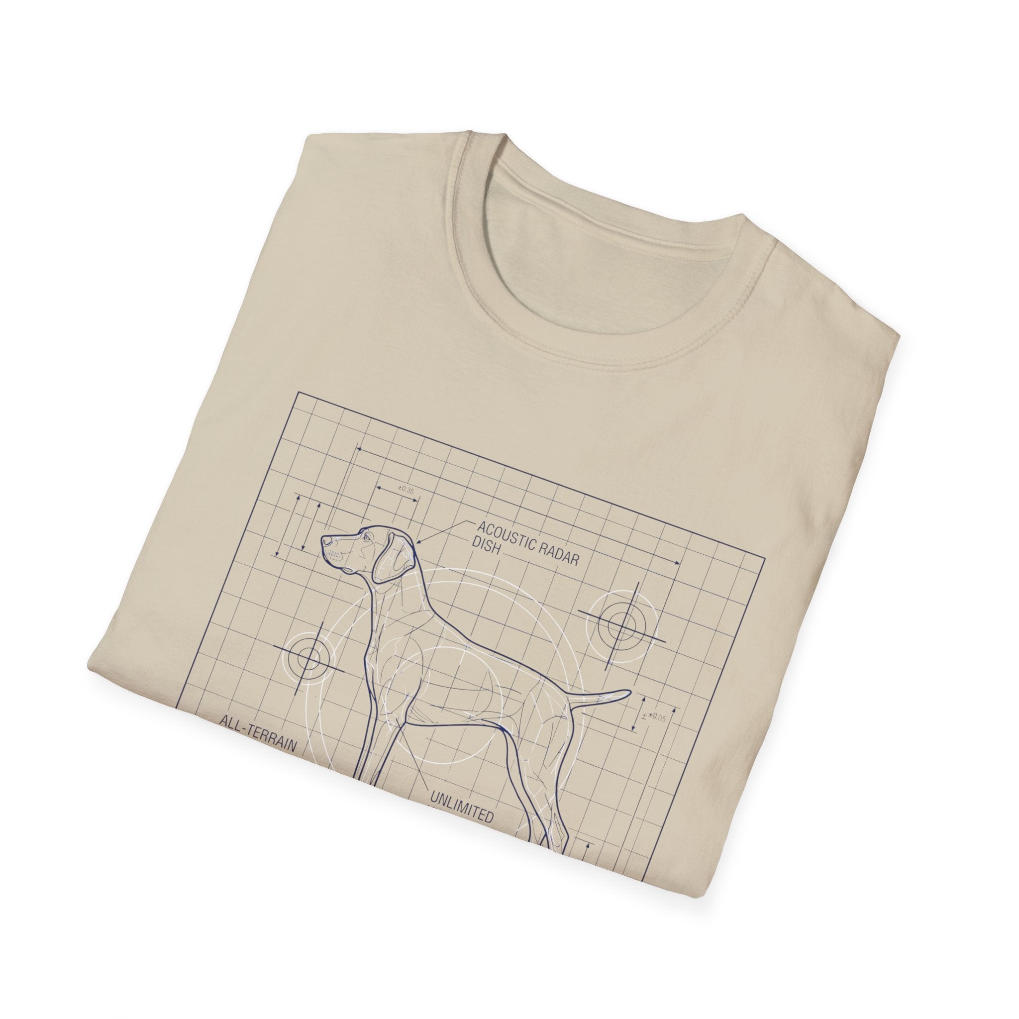 Canine Trail Unit BlueprintT-Shirt