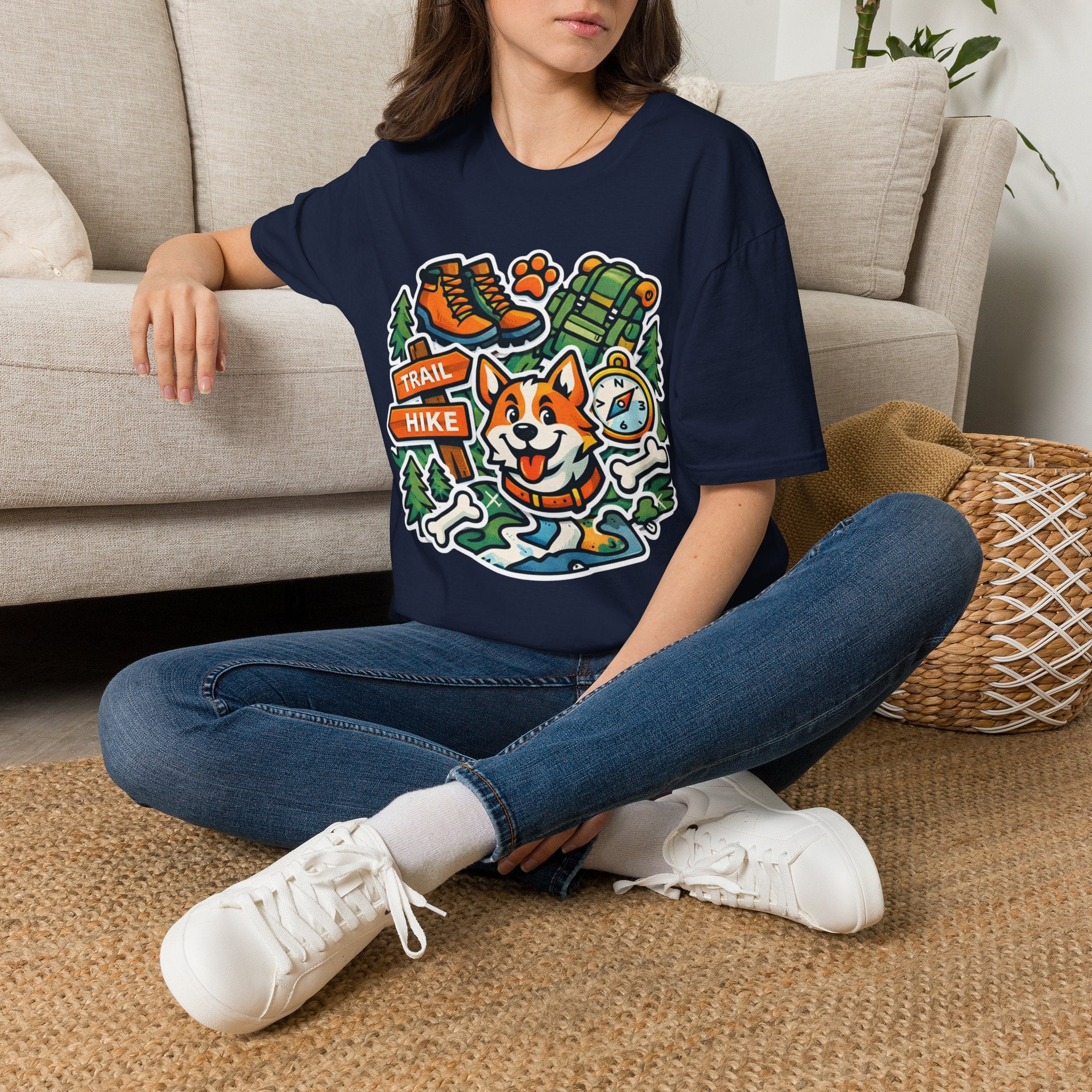 Trail Hike Dog T-Shirt