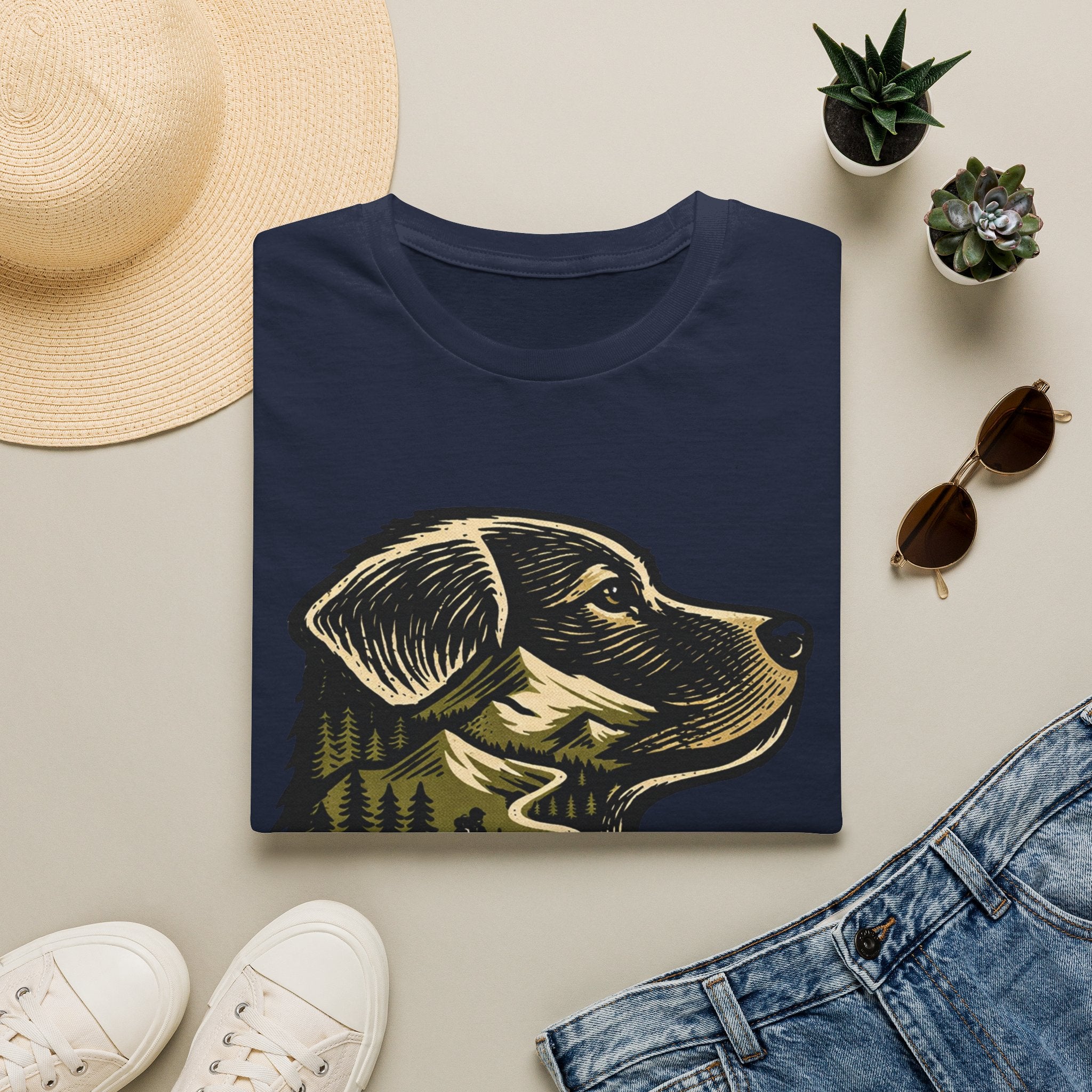 Mountain Trail Dog T-Shirt